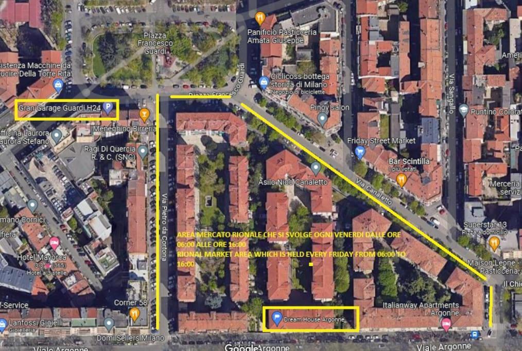 Dream House Argonne "Appartamento Nel Centro Di Milano" Экстерьер фото